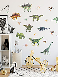 cheap -Cartoon Wall Stickers Removable PVC DIY Home Decoration Wall Decal 1pc Wall Stickers for bedroom living room Bedroom / Kids Room &amp;amp; kindergarten,