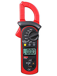 cheap -Professional Digital Clamp Meters UNI-T UT200A Manual Range Multimeters LCD Backlight Ohm DMM DC AC Voltmeter Resistance Testers