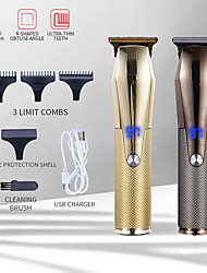 cheap -2021 Metal Hair Trimmer Electric Clipper Professional Shaver Beard Barber 0mm Men Cutting Machine For Haircut Style Alloy