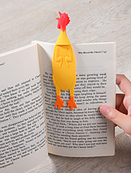 cheap -Silicone Bookmark Animal Creative 3D Stereo Pagination Mark Silicone Cartoon Cute Funny Bookmark for Student Gifts 16*3.9*1.5 inch