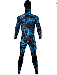 cheap -MYLEDI Men&#039;s Women&#039;s Full Wetsuit 3mm SCR Neoprene Diving Suit Thermal Warm Windproof UPF50+ High Elasticity Long Sleeve Front Zip - Diving SkyDiving Kayaking Watersports Camo / Camouflage Autumn