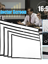 cheap -Projection Screen 16:9  HD Folding Screen Portable Home Outdoor KTV Office 3d Projection Screen for Home Theater (150&quot;/120&quot;/84&quot;/72&quot;/60&quot;)