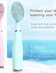 cheap -Electric Facial Cleansing Brush Handle Machine Skin Pore Cleaner Washing Body Cleansing Massage Brush USB Charging 30 # 10
