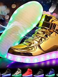 cheap -Kids Light up Shoes USB Charging PU Noctilucent Non Slip Quick Charge LED Shoes Little Kids(4-7ys) Big Kids(7years +) Christmas New Year Dance Shoes