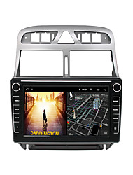 economico -Outlet di fabbrica 8 pollice 2 Din Android Lettore DVD per auto nel cruscotto Schermo touch GPS RDS per Peugeot 307 / Wi-Fi / Supporto per scheda SD e attacco USB