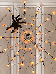 cheap -LED Net String Light 70LED Halloween Spider Web Net Lights USB Or AA Battery Power 8Modes Spider Web Wall Net Lights For Scary Halloween Decoration Garland Lighting With Remote Controller