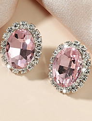 cheap -1 Pair Drop Earrings Earrings For Women&#039;s Wedding New Baby Gift Imitation Diamond Alloy Classic Wedding Birthday