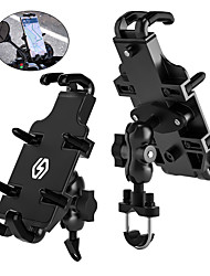 cheap -Phone Holder Stand Mount Car Bike &amp; Motorcycle Phone Mount Phone Holder Adjustable Aluminum Alloy Phone Accessory iPhone 12 11 Pro Xs Xs Max Xr X 8 Samsung Glaxy S21 S20 Note20