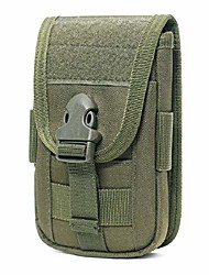 cheap -tactical molle phone pouch waist bag holster bag edc utility gadget belt waist pack pocket organizer (green3)