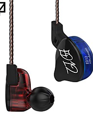 cheap -KZ ED12 Wired In-ear Earphone 3.5mm Audio Jack PS4 PS5 XBOX Ergonomic Design Stereo Dual Drivers for Apple Samsung Huawei Xiaomi MI  Everyday Use Traveling Outdoor Mobile Phone