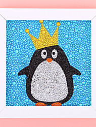 cheap -Nursery DIY 5D Diamond Painting Wall Cartoon Penguin Dinosaur Animals Home Decor Decoration Kits for Adults Kids