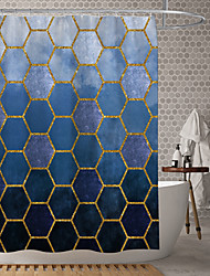 cheap -Waterproof Fabric Shower Curtain Bathroom Decoration and Modern and Classic Theme and Geometric.The Design is Beautiful and DurableWhich makes Your Home More Beautiful.