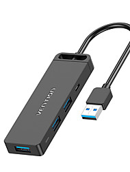 cheap -VENTION CHVBB USB 3.0 to Micro USB 3.0 SD Card TF Card USB Hub 6 Ports For Windows, PC, Laptop