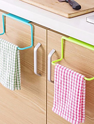 cheap -Kitchen Organizer Towel Rack Hanging Holder Bathroom Portable Storage Rack Hanger Shelf For Kitchen Supplies Accessories