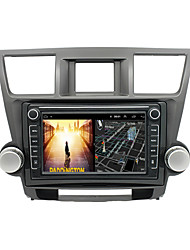 cheap -Android 9.0 Autoradio Car Navigation Stereo Multimedia Player GPS Radio 8 inch IPS Touch Screen for Toyota Highlander 2009-2012 1G Ram 32G ROM Support iOS System Carplay