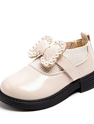 cheap -Girls&#039; Sandals Comfort Flower Girl Shoes Princess Shoes Rubber PU Fashion Sandals Little Kids(4-7ys) Big Kids(7years +) Daily Walking Shoes Wine Black Beige Spring Summer