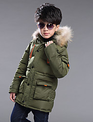 cheap -Children Down Jackets Winter Coats For Warm Hooded Outerwear Parkas Kids Clothing Boy Thicken Jacket 8 10 12 Year