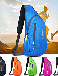 cheap -Running Backpack Vest Chest Bag Utility Rig 0-20 L for Fitness Gym Workout Marathon Running Sports Bag Adjustable Waterproof Wearable Reflective Strip Polyester Nylon Women&#039;s Men&#039;s Running Bag Adults