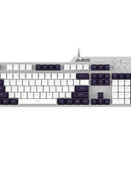 cheap -AJAZZ AK35I USB Wired Mechanical Keyboard Gaming Mechanical Monochromatic Backlit 104 pcs Keys