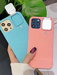 cheap -Phone Case For Apple Back Cover iPhone 12 iPhone 12 Pro Max iPhone 12 Pro Shockproof Dustproof Solid Colored TPU