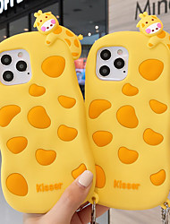 cheap -Phone Case For Apple Back Cover iPhone 12 Pro Max 11 SE 2020 X XR XS Max 8 7 6 Shockproof Dustproof Graphic Animal Silicone