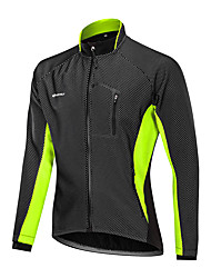 cheap -Nuckily Men&#039;s Bike Fleece Jacket Cycling Jacket Winter Tracksuit Windbreaker Thermal Warm Windproof Sports Patchwork Red Blue Green Clothing Apparel Loose Bike Wear Long Sleeve