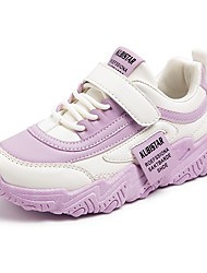 cheap -Girls&#039; Trainers Athletic Shoes Comfort Flower Girl Shoes Princess Shoes Rubber Mesh Sporty Look Little Kids(4-7ys) Big Kids(7years +) Daily Walking Shoes Purple Fuchsia Spring Summer
