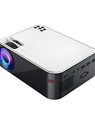 cheap -W18 LED Projector Auto focus WIFI Projector Keystone Correction 480x360 3000 lm Android6.0 Compatible with HDMI USB TF VGA