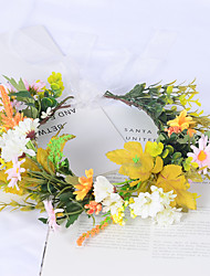 cheap -Korean Style Wreath Scenic Birthday Girlfriends Bridesmaid Hair Band Small Daisy Flower Wreath Headdress