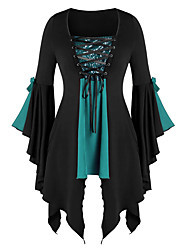 cheap -Audrey Hepburn Antique Gothic Style Classic &amp; Timeless Gothic Lolita Hepburn Hoodie Women&#039;s Sequins Spandex Sequin Costume Purple / Green / Orange Vintage Cosplay Date 3/4-Length Sleeve