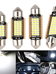 cheap -4pc C5W C10W  LED CANBUS Festoon 31mm 36mm 39mm 41mm  2016 Chip 26SMD 12V Reading Lamp Car Interior Light  Plate Lamp White