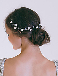 cheap -Bridal Sweet Alloy Headbands / Headdress / Headpiece with Crystals / Crystals / Rhinestones 1 PC Wedding / Special Occasion Headpiece