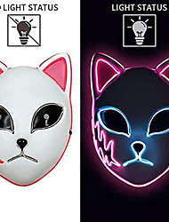 cheap -Anchor LED Mask Night Light Cartoon Funny Decoration Mode Switching Halloween Christmas AA Batteries Powered 1pc
