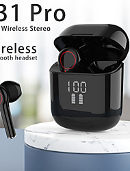 cheap -L31pro True Wireless Headphones TWS Earbuds Bluetooth5.0 with Charging Box in Ear Long Battery Life for Apple Samsung Huawei Xiaomi MI  Yoga Fitness Running Mobile Phone