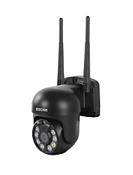 economico -escam escam wnk610 telecamere di sicurezza ip 3mp dome wireless impermeabile rilevamento del movimento full hd indoor outdoor support