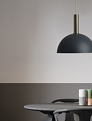 cheap -LED Pendant Light 35 cm Single Design Pendant Light Metal Painted Finishes LED Nordic Style 110-240 V