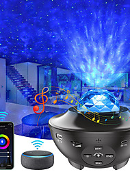 cheap -Star Galaxy Projector Light Projector Light Remote Controlled Laser Light Projector Smart App Control Party Party Christmas Gift  RGB+White