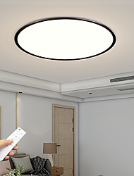 cheap -40/50/60/80 cm Ceiling Light Dimmable Flush Mount Lights Aluminum Modern Style Painted Finishes Modern Nordic Style 220-240V