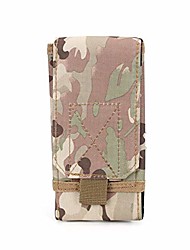 cheap -1pc tactical molle pouch compact edc pouch utility gadget waist bag pack mobile phone belt pouch holster cover case for outdoor(camouflage)