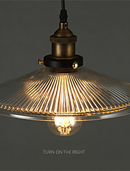 cheap -14.5 cm Single Design Pendant Light Copper Vintage Style Electroplated Vintage Nordic Style 220-240V