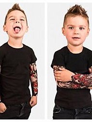 cheap -Baby Kids Tattoo Sleeve Clothes Toddler Babies Newborn Infant Boys Shirt Set Bodysuit T Shirts Brothers Matching