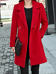 light red coat