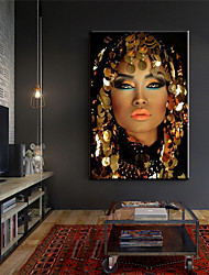 cheap -Wall Art Canvas Prints People Woman Home Decoration Decor Rolled Canvas No Frame Unframed Unstretched