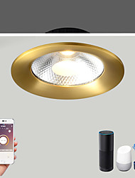 cheap -4pcs Spotlight 7W 12W 1 LED Beads Dimmable Tri-color LED Recessed Lights 220-240 V 110-120 V Ceiling Light Home / Office Living Room / Dining Room Christmas