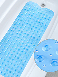 cheap -Anti Slip Bath Mat Suction Cup Safety Shower Bathtub Mats Mildew Resistant Bathroom Floor Pvc Waterproof Massage Foot Pad