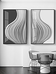 cheap -Wall Art Canvas Prints Painting Artwork Picture Abstract 3D Home Decoration Decor Rolled Canvas No Frame Unframed Unstretched