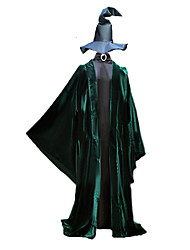 economico -Ispirato da Harry Potter Grifondoro Minerva McGonagall Anime Costumi Cosplay Giapponese Abiti Cosplay Cappotto Superiore Cappelli Per Per uomo