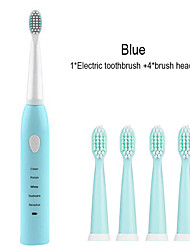 economico -potente spazzolino elettrico ad ultrasuoni caricatore usb spazzolini da denti ricaricabili lavabili per sbiancamento elettronico sonico dei denti