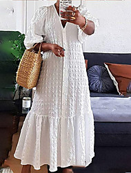 long white church dresses