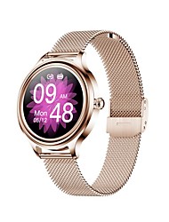 cheap -ZX10 Smart Watch 1.09 inch Smartwatch Fitness Running Watch Bluetooth Pedometer Sleep Tracker Heart Rate Monitor Compatible with Android iOS Women Message Reminder Call Reminder Step Tracker IP68